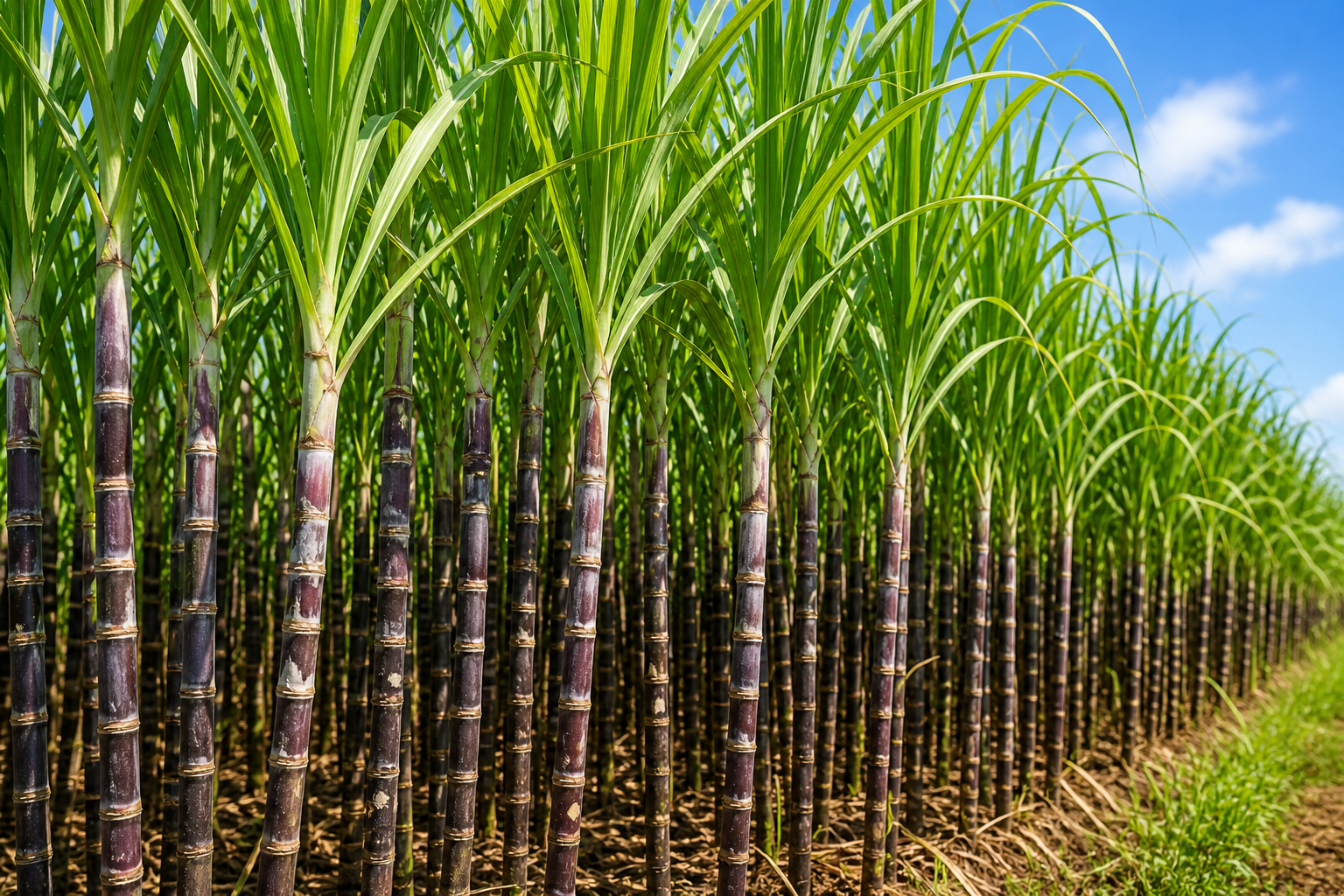 Sugarcane spraying
